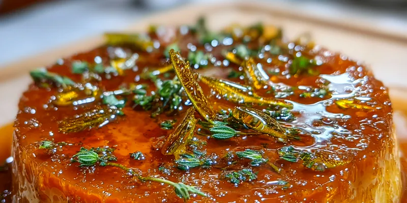 Caramel Moon Pudding